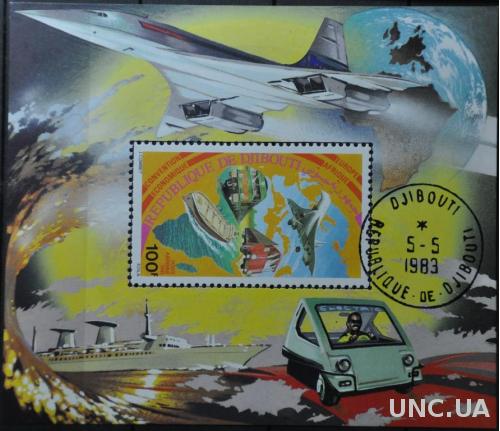 Джибути Транспорт Авиация 1983