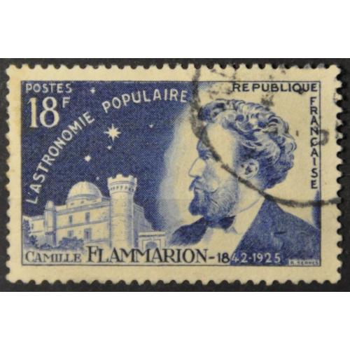 Франция Астрономия  Камиль Фламмарион 1956