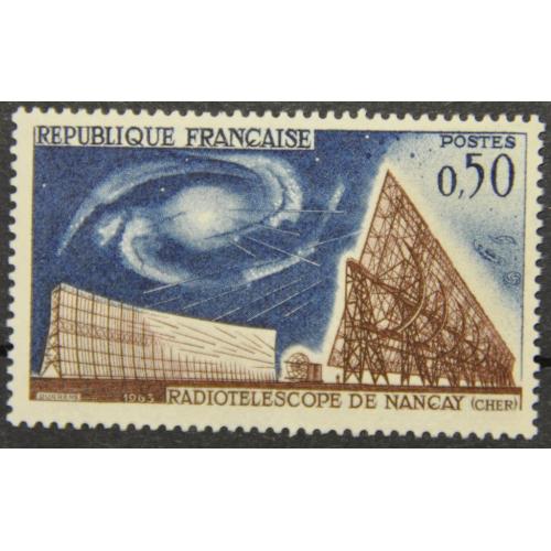Франция Астрономия Радиотелескоп 1963