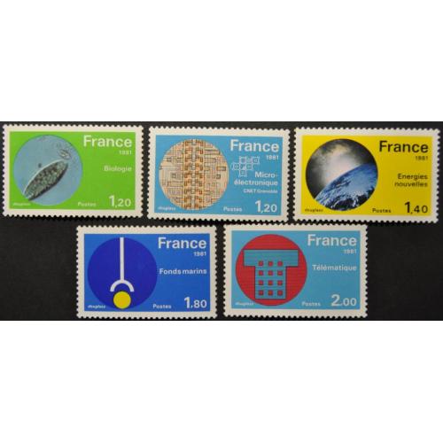 Франция Биология Микроэлектроника Энергия Связь 1981