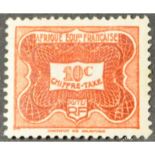 Франция колонии Экваториальная Африка Гвинея 1947