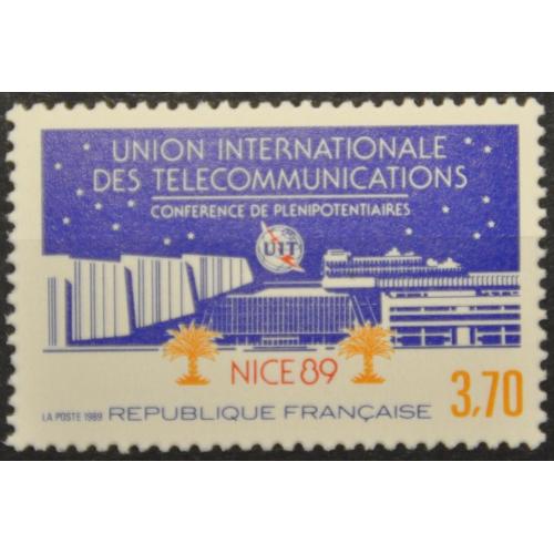Франция UIT ITU  Телекоммуникации 1989