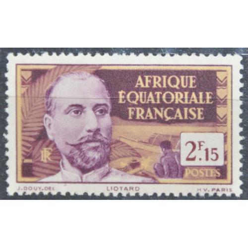 Французские колонии Экваториальная Африка Губернатор Виктор Лиотар 1937