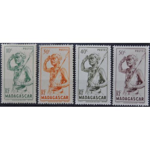 Французские колонии Мадагаскар 1946