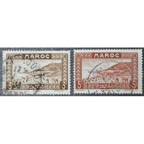 Французские колонии Марокко Верблюд 1933-1934