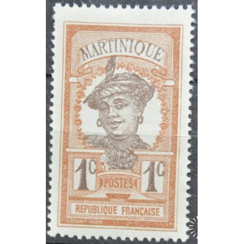 Французские колонии Мартиника 1908-1917