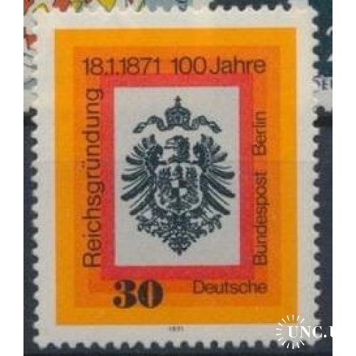 ФРГ 100 лет германскому гербу Геральдика 1971
