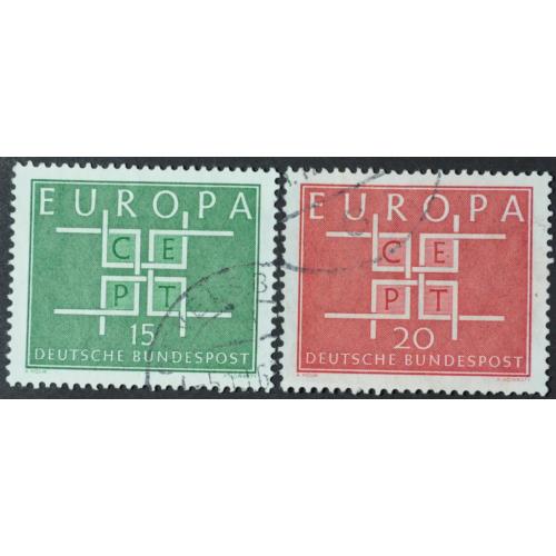 ФРГ Европа СЕПТ 1963