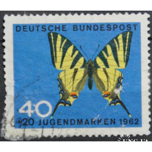 ФРГ Фауна насекомые бабочки 1962