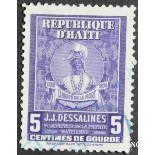 Гаити Жан-Жак Дессалин, основатель независимого гаитянского государства 1947