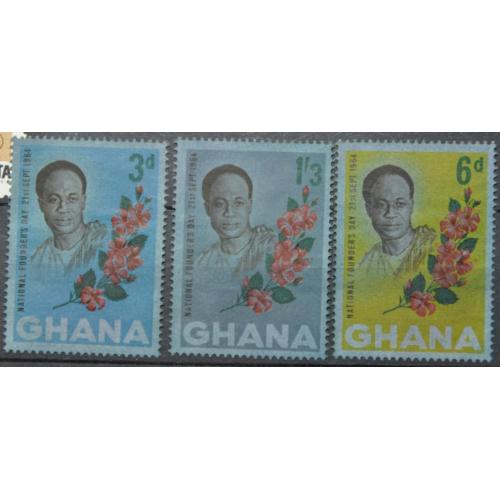 Гана День основателей Флора 1964
