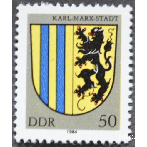 ГДР Геральдика 1984