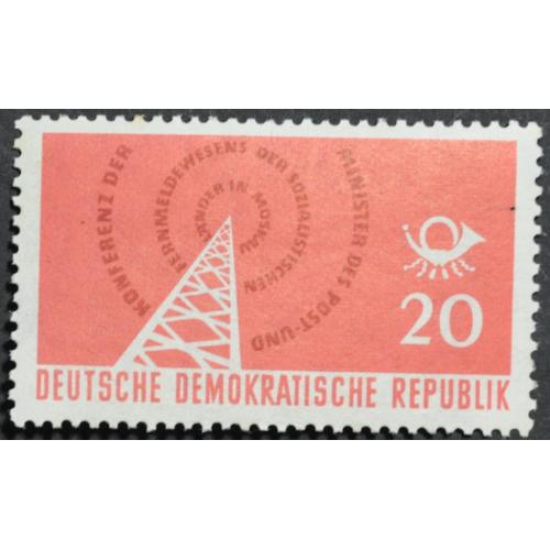 ГДР Радио Почта 1958