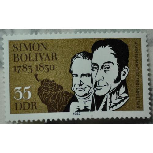 ГДР Симон Боливар 1983