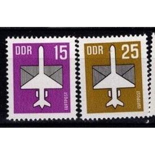 ГДР Стандарт Авиапочта 1987