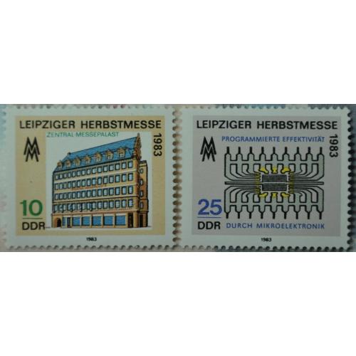 ГДР Выставка в Лейпциге 1983