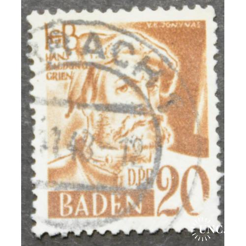 Германия Французская Зона Баден 1947