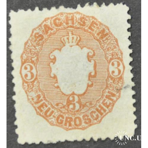 Германия Саксония 1863-1867