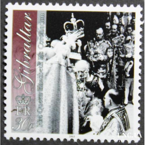 Гибралтар 50 лет Коронации Елизаветы II 2003