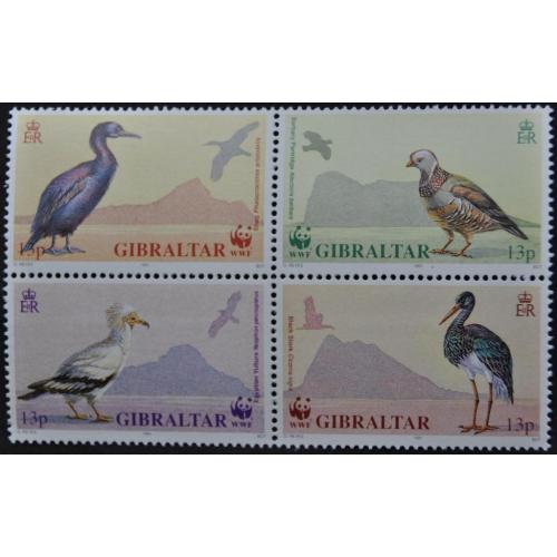Гибралтар WWF Фауна Птицы 1991