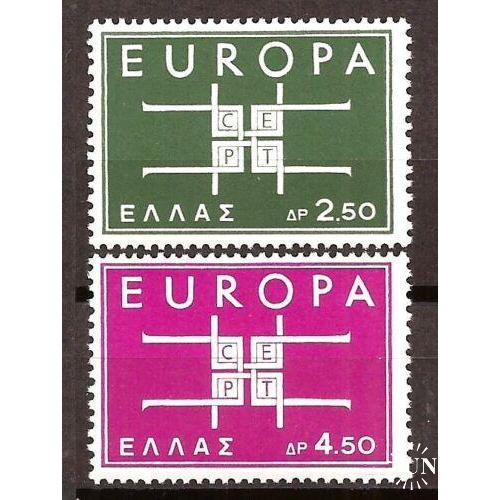 Греция Европа СЕПТ 1963