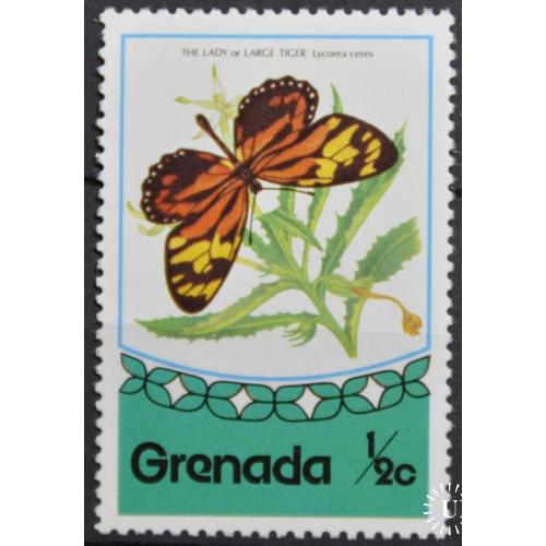Гренада Фауна Бабочки 1975