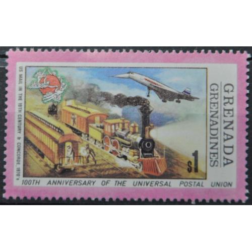 Гренада Транспорт Почтовый союз 1974
