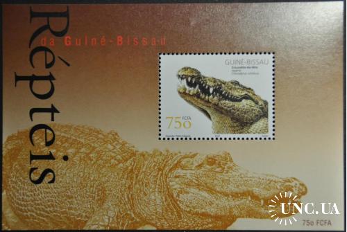 Гвинея-Биссау Фауна Крокодил 2002