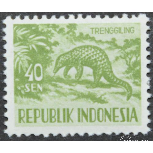 Индонезия Фауна 1956