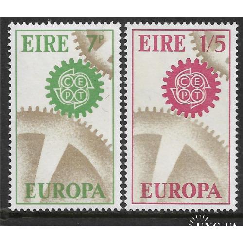 Ирландия Европа СЕПТ 1967