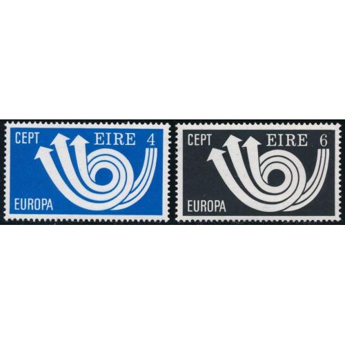 Ирландия Почтовая связь Почтовый Рожок  Европа СЕПТ 1973