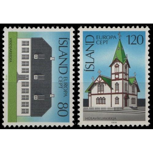 Исландия Архитектура Европа СЕПТ 1978