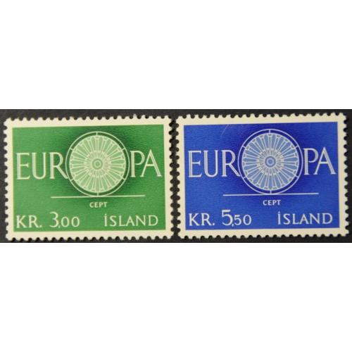 Исландия Европа СЕПТ 1960