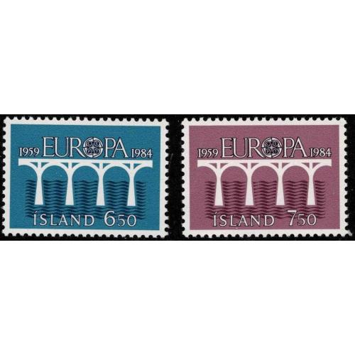 Исландия Европа СЕПТ 1984