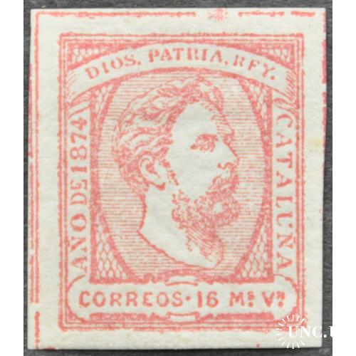 Испания Дон Карлос Карлистская почта 1874