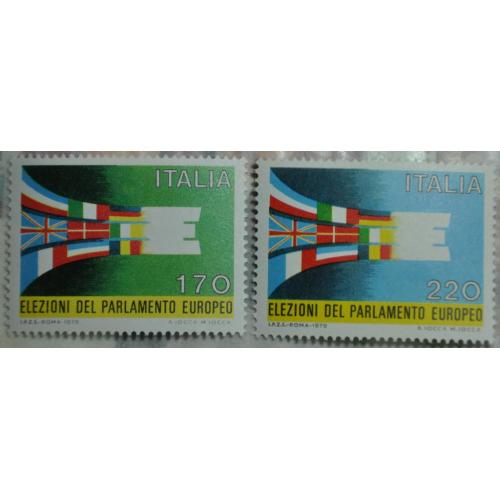 Италия Европарламент Флаги 1979