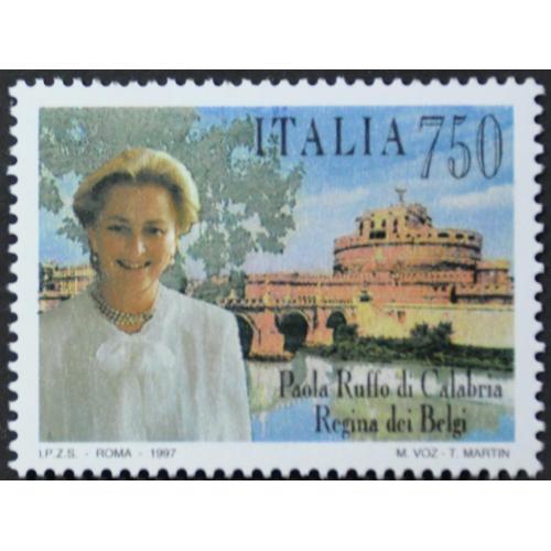 Италия Королева Бельгии Паола 1997