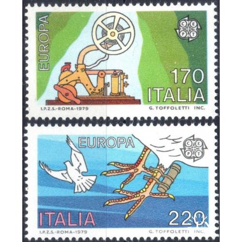 Италия Почта и телекоммуникации Европа СЕПТ 1979