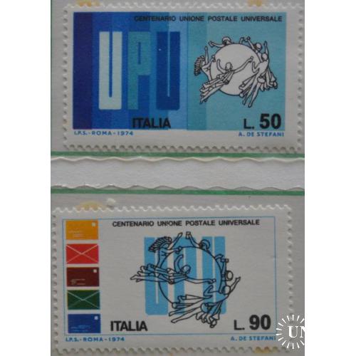 Италия Почтовый Союз 1974 MNH