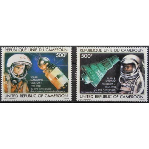 Камерун Космос Гагарин Шепард 1981