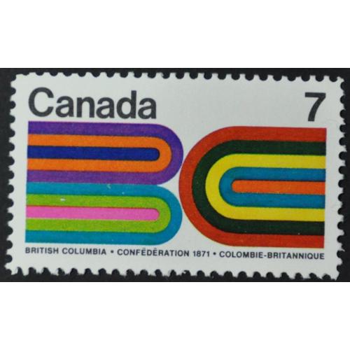 Канада Британская Колумбия 1971