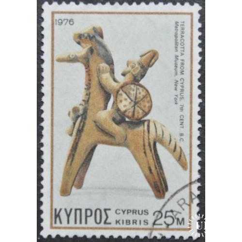 Кипр Искусство Терракотовые статуэтки 1976