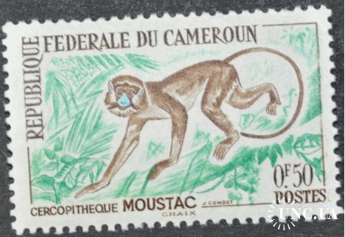 Колонии Камерун Фауна Обезьяны 1962