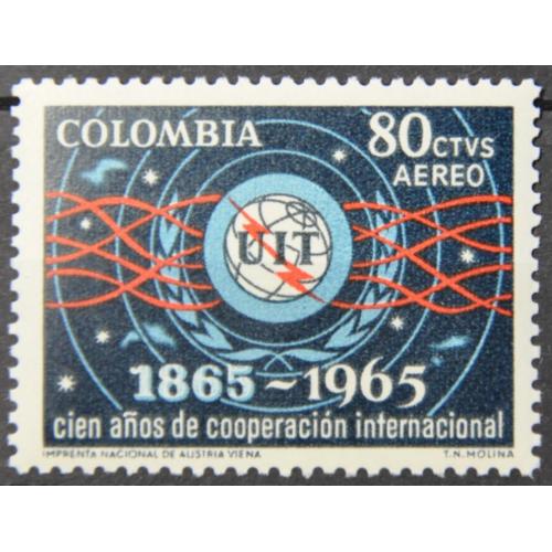 Колумбия Телекоммуникации ITU UIT 1965