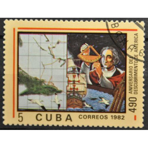 Куба Открытие Америки Колумб 1982