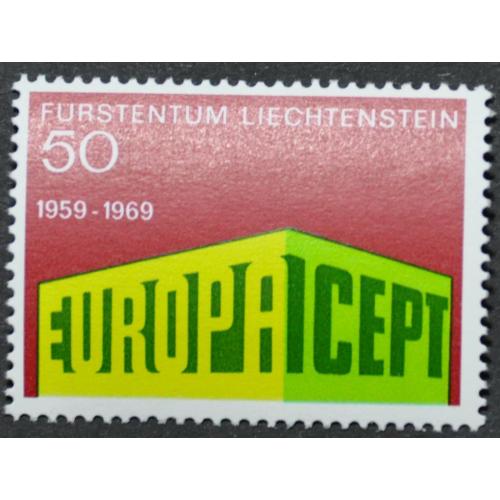 Лихтенштейн Европа СЕПТ 1969