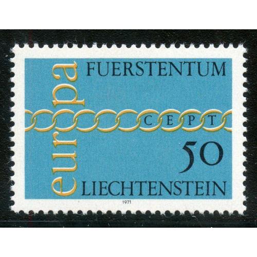 Лихтенштейн Европа СЕПТ 1971