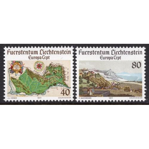 Лихтенштейн Европа СЕПТ 1977