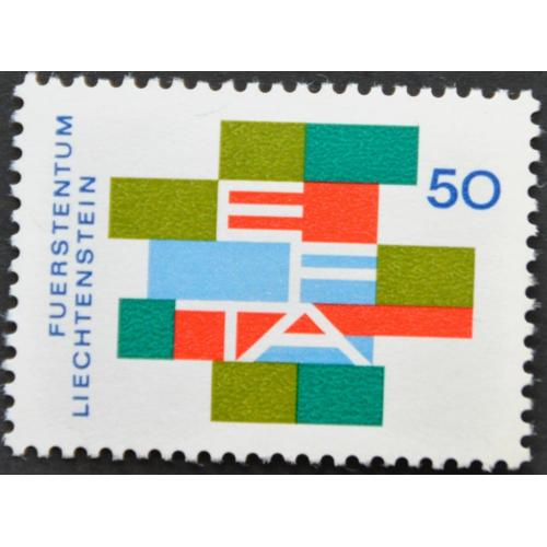 Лихтенштейн  Европейская ассоциация свободной торговли EFTA 1967