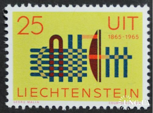 Лихтенштейн Космос UIT 1965